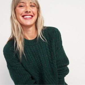 Old Navy Cableknit Confetti Sweater